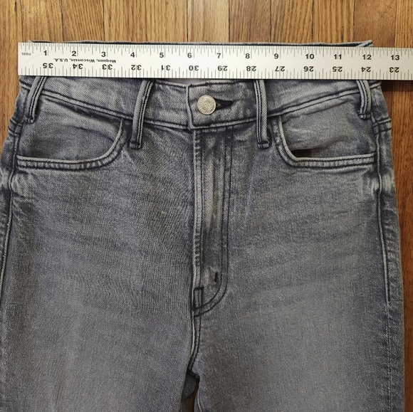 Mother Superior Womens Flared Jeans Size 24 The Hustler Ankle Drawing A Blank - Picture 4 of 12